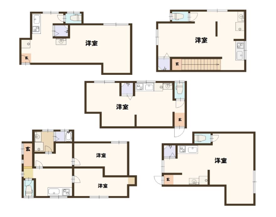 物件名の間取り図