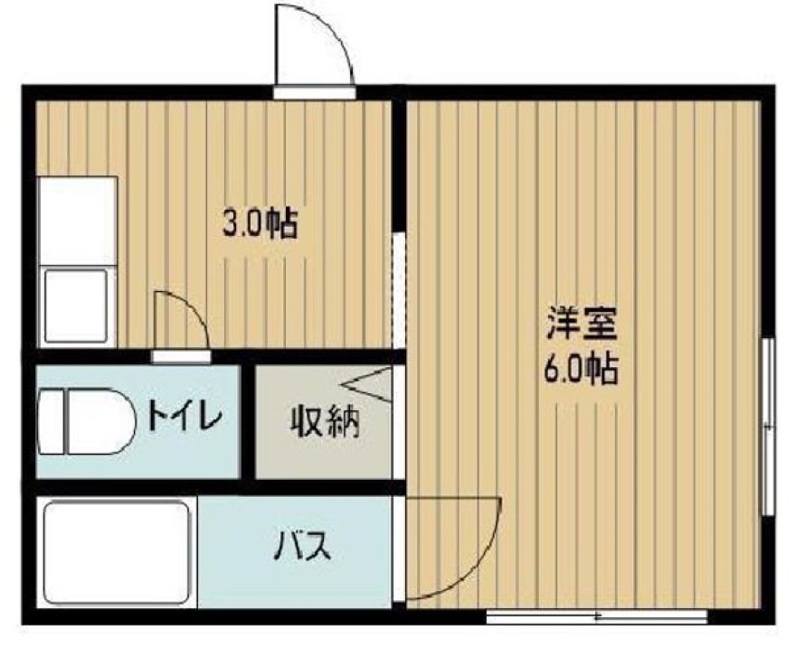 物件名の間取り図