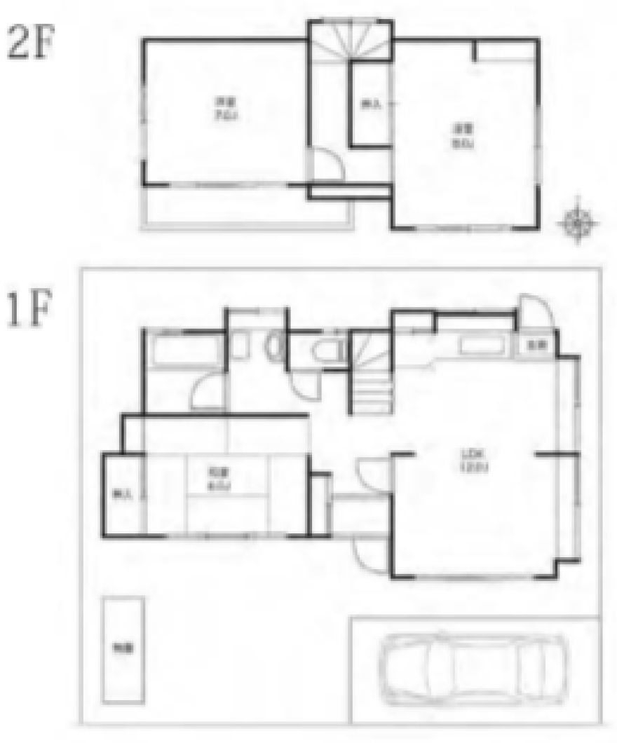 物件名の間取り図