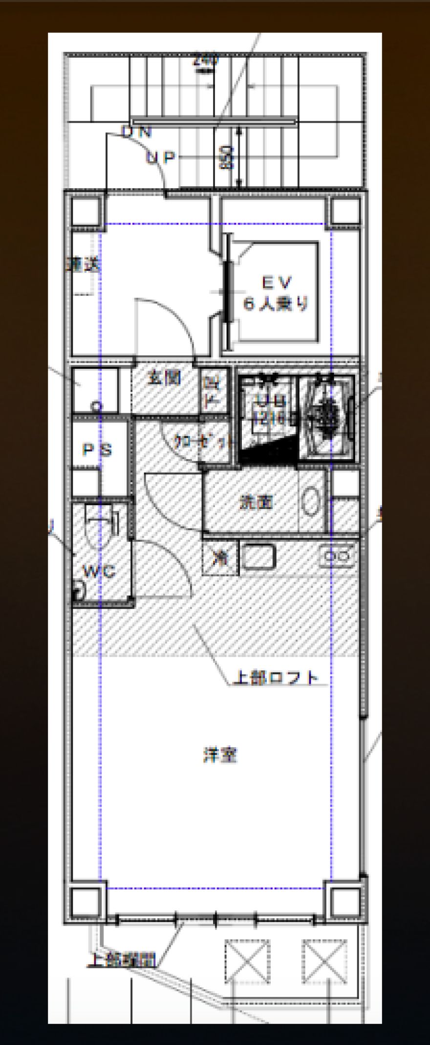 物件名の間取り図