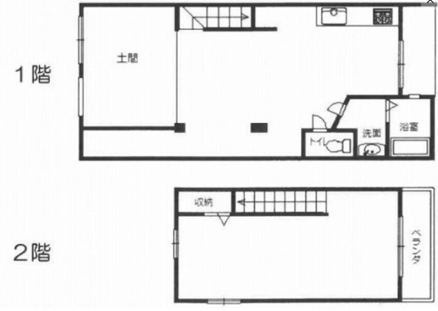 物件名の間取り図