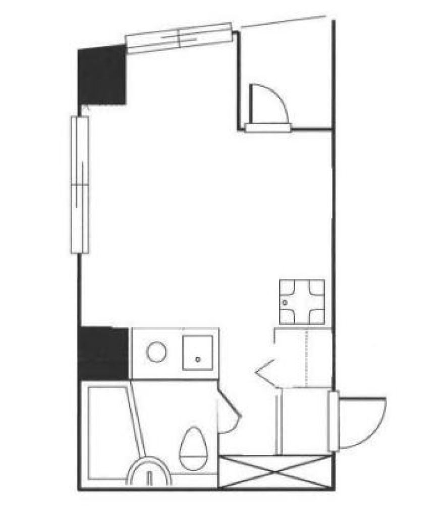物件名の間取り図