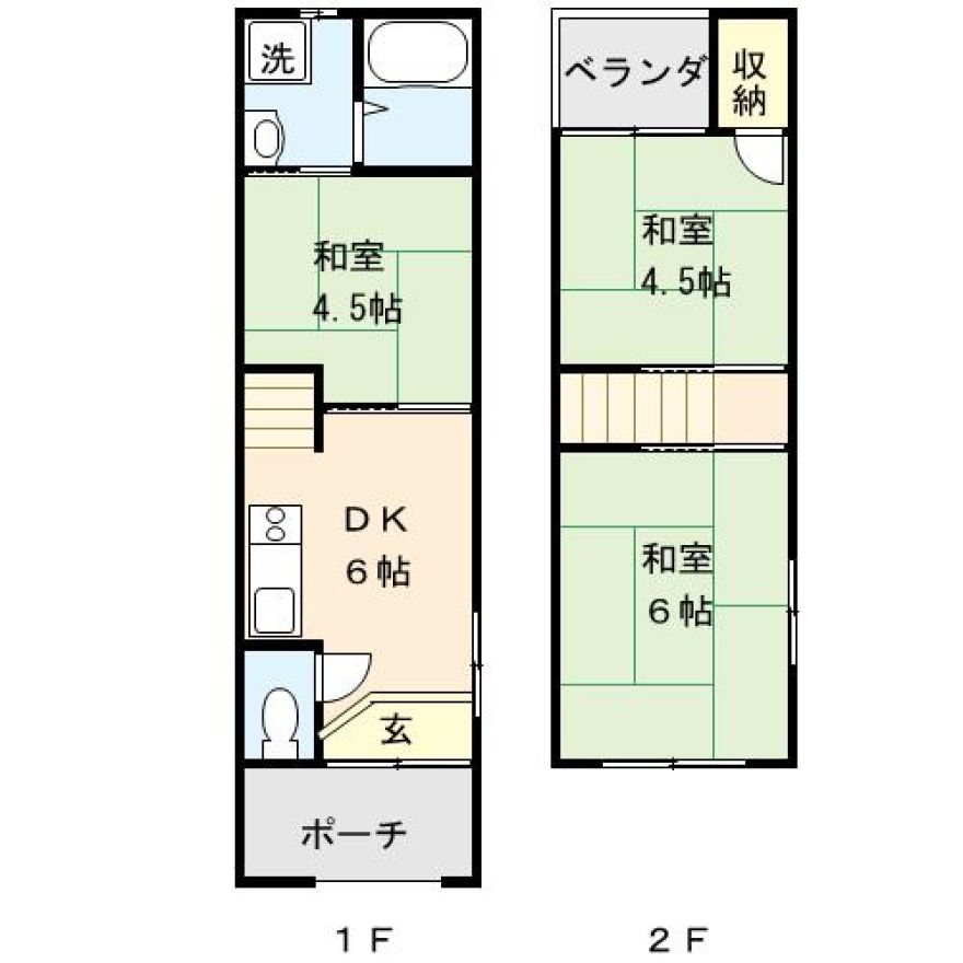 物件名の間取り図