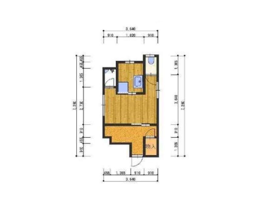 物件名の間取り図
