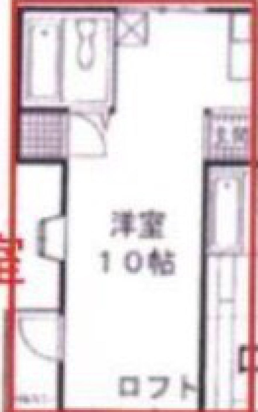 物件名の間取り図