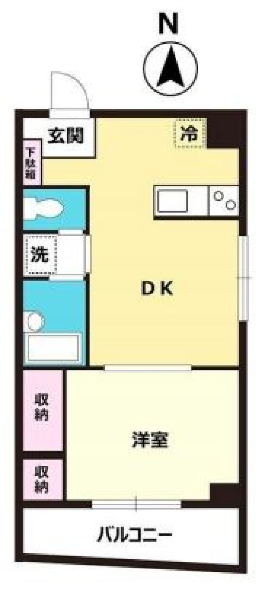 物件名の間取り図