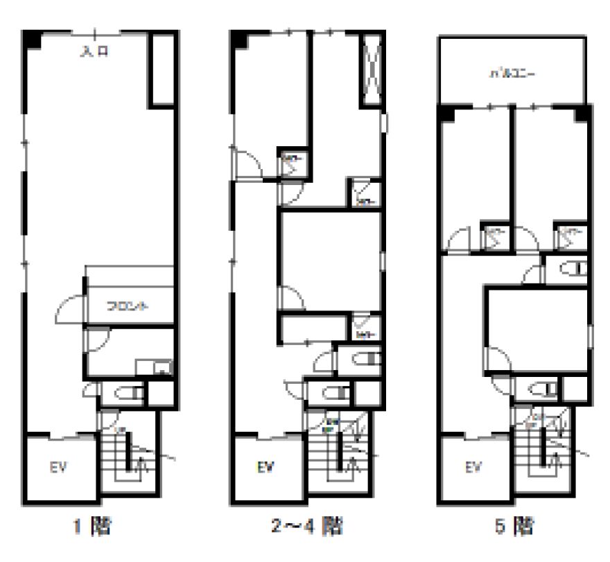 物件名の間取り図