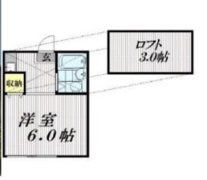 物件名の間取り図