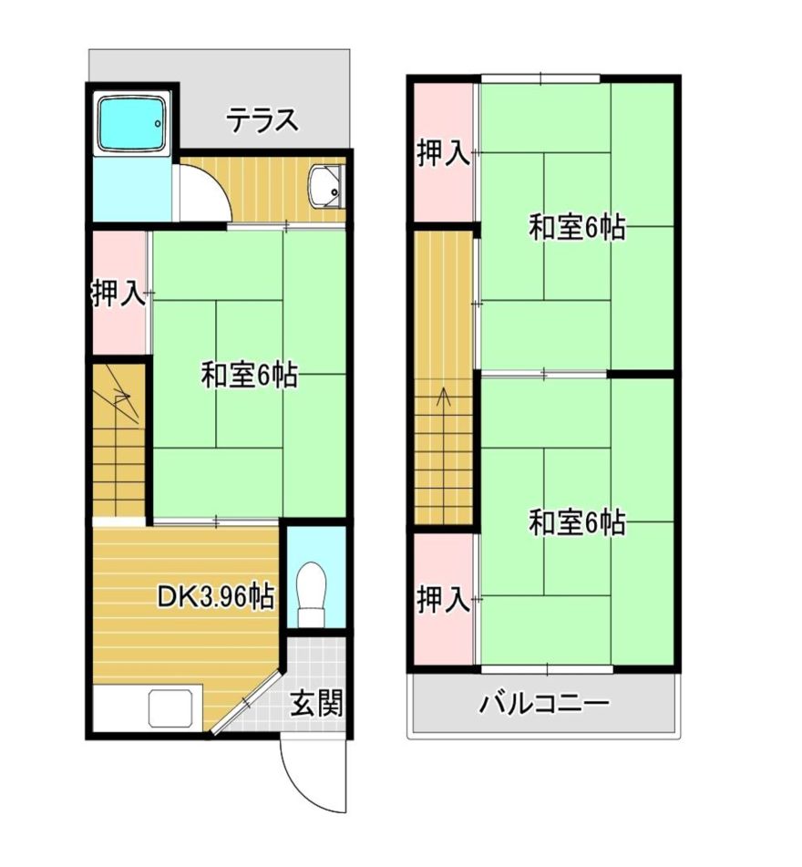 物件名の間取り図