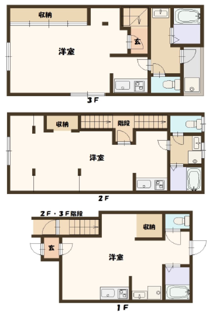 物件名の間取り図