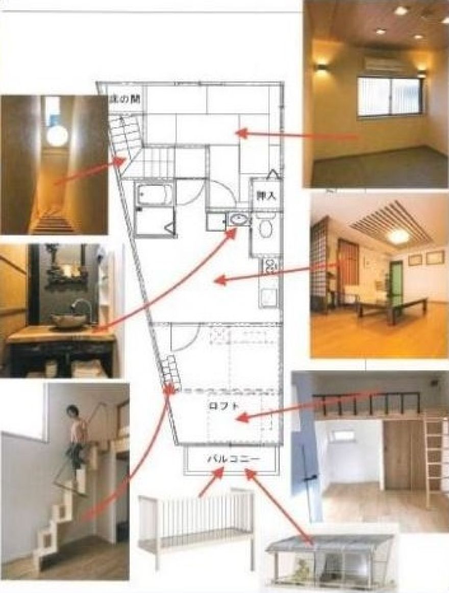 物件名の間取り図