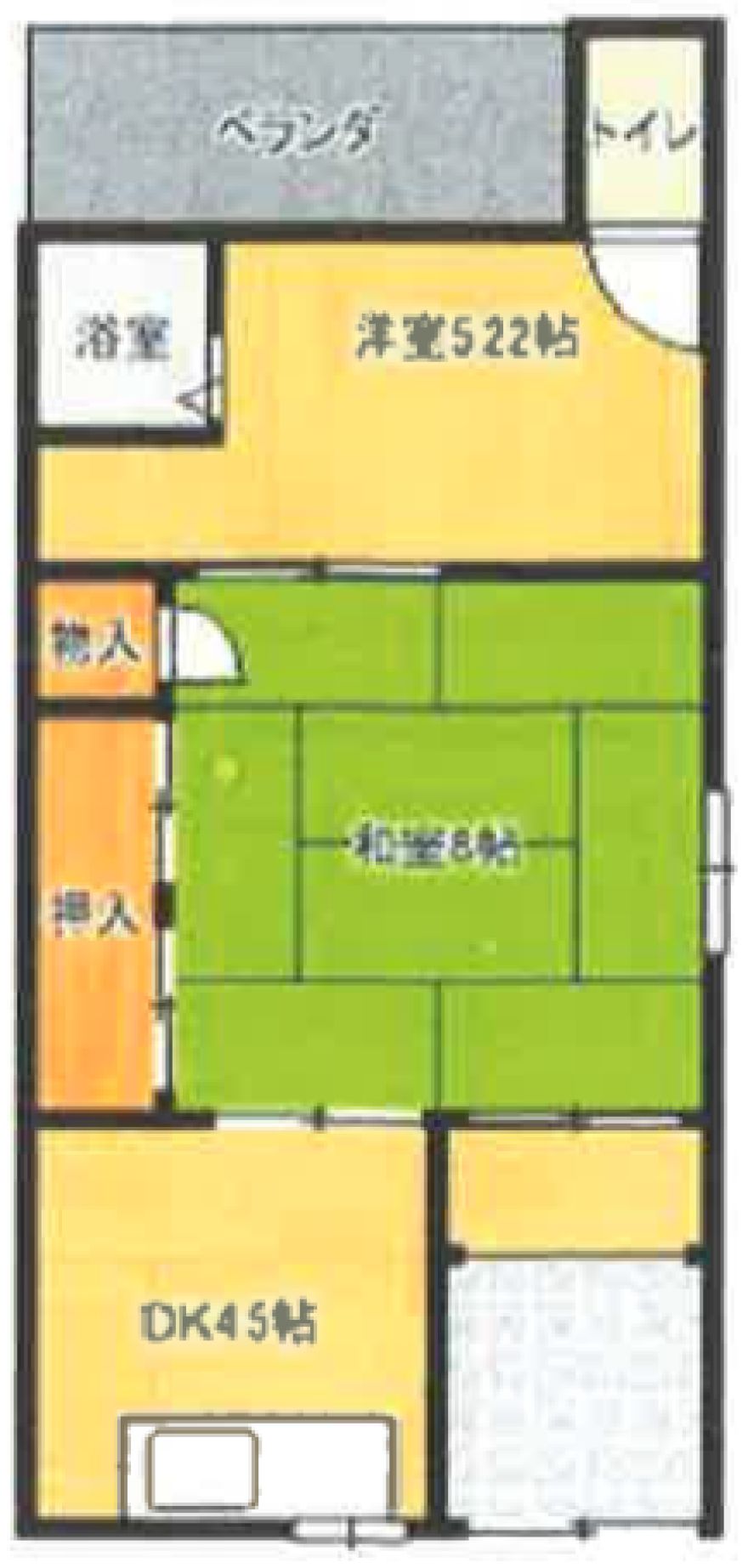 物件名の間取り図