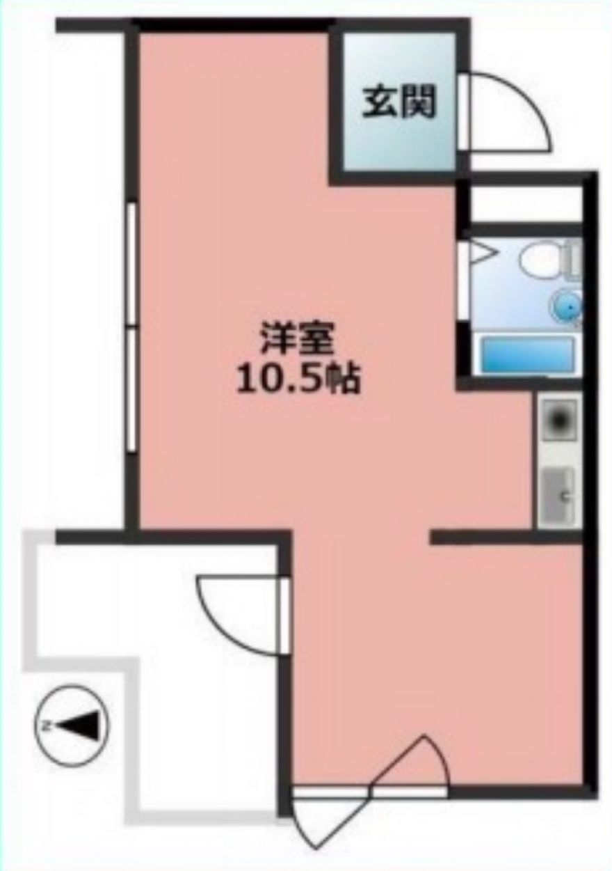 物件名の間取り図
