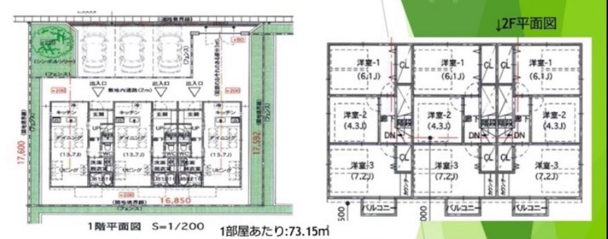 物件名の間取り図