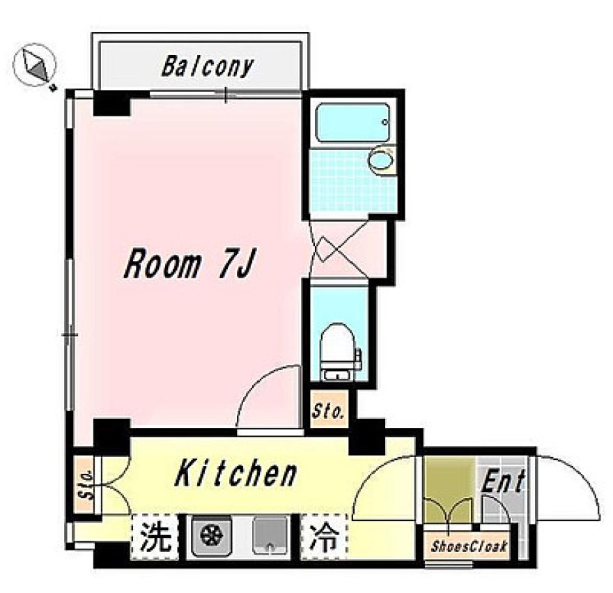 物件名の間取り図