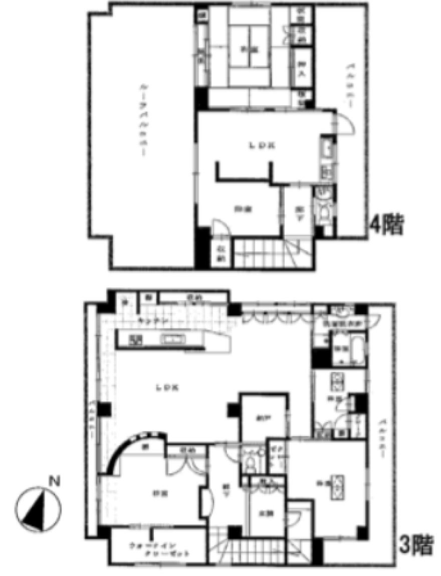 物件名の間取り図