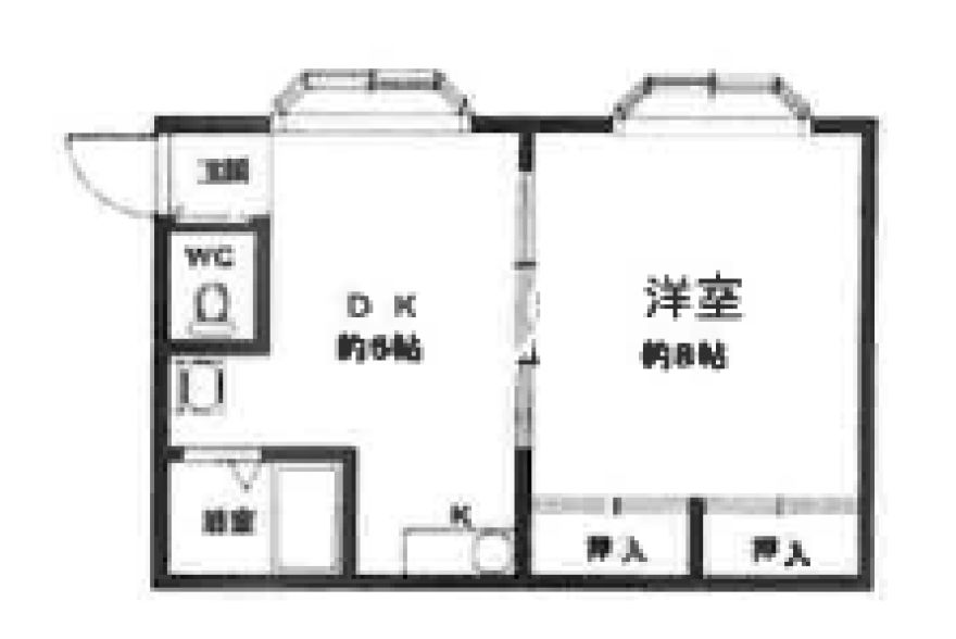 物件名の間取り図