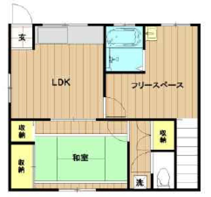 物件名の間取り図