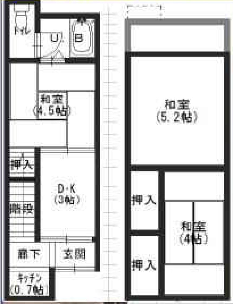 物件名の間取り図