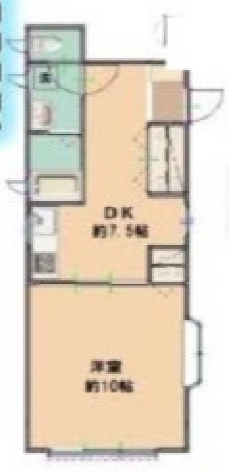 物件名の間取り図