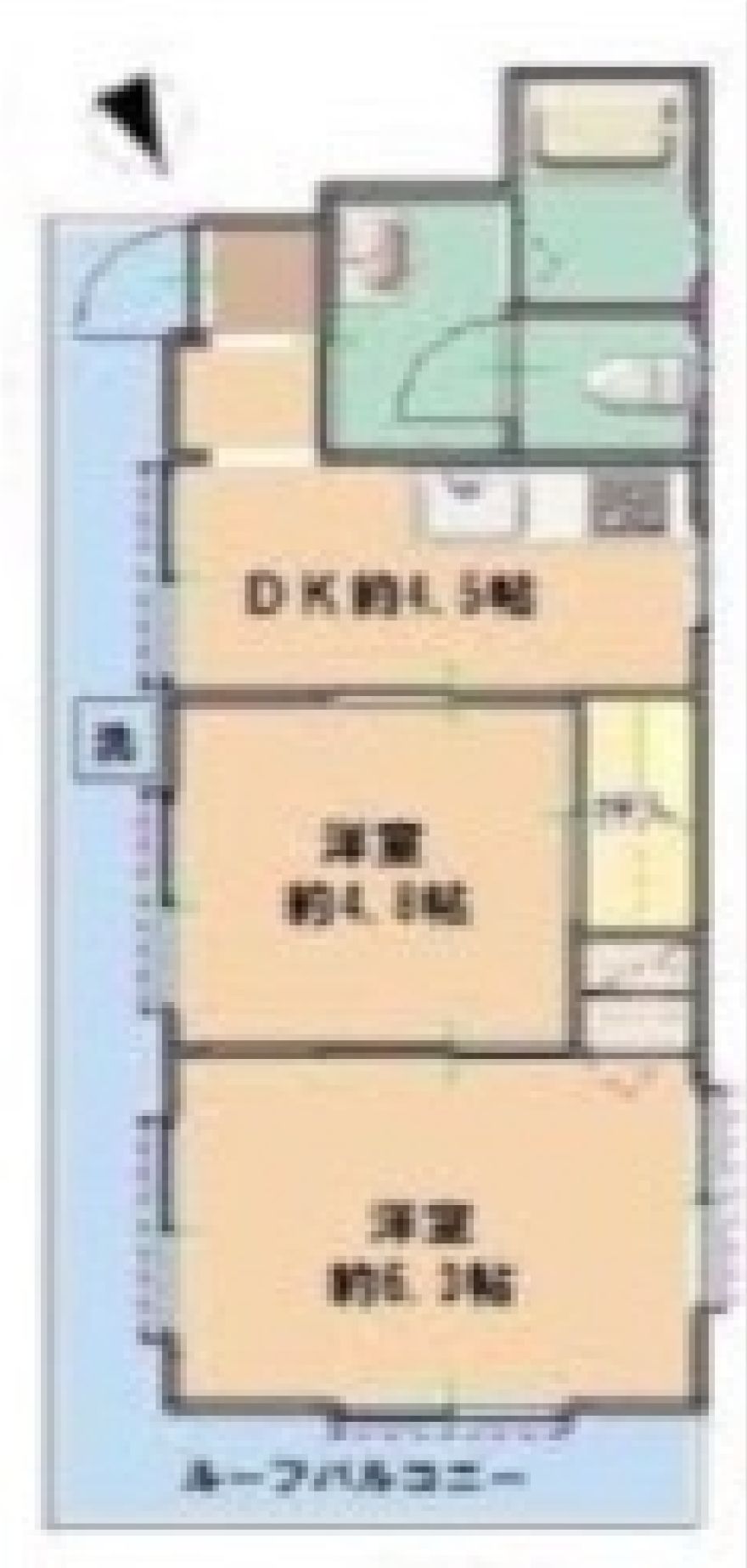 物件名の間取り図