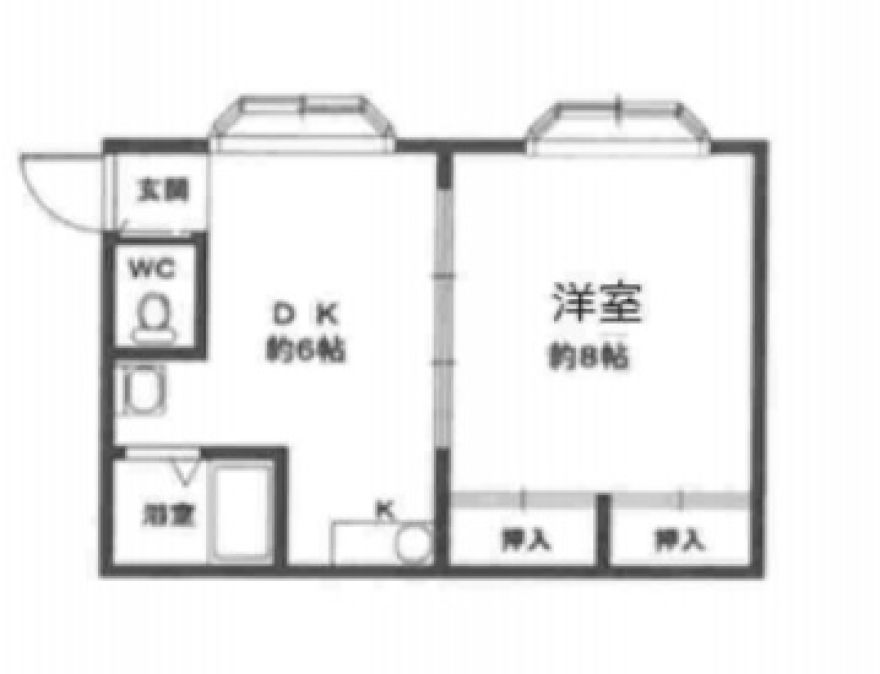物件名の間取り図