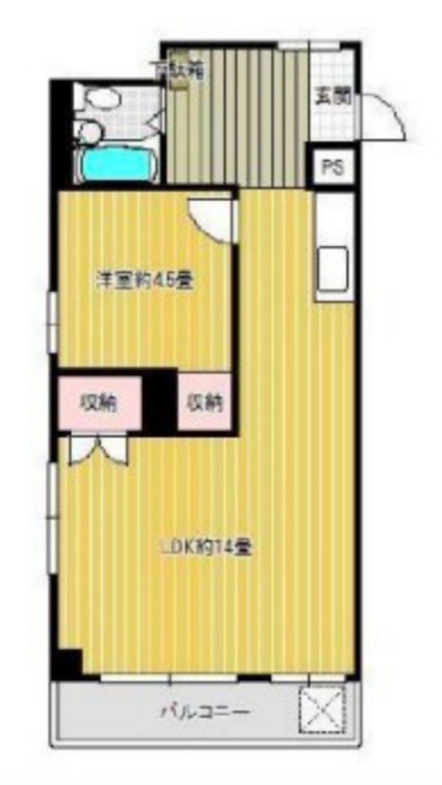 物件名の間取り図
