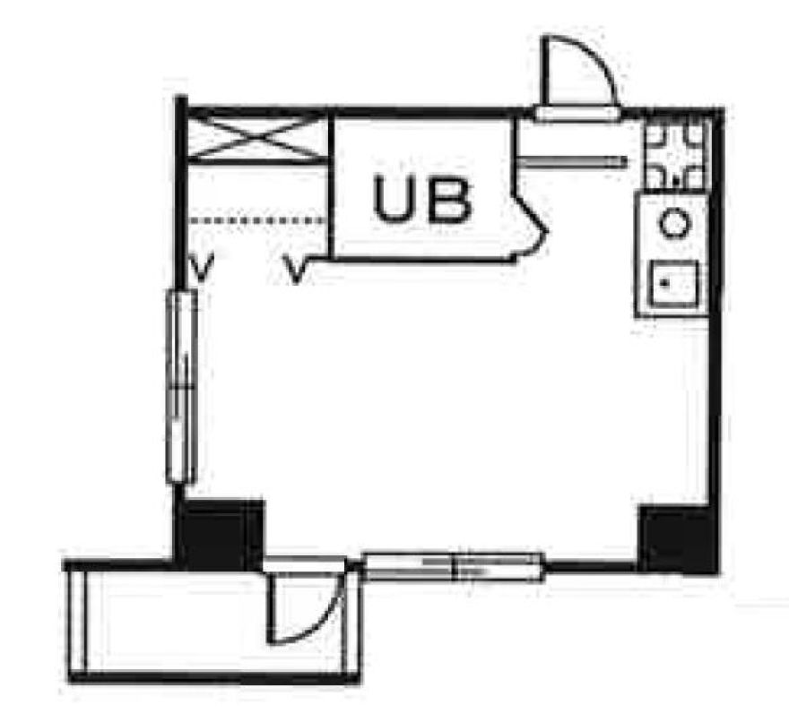 物件名の間取り図