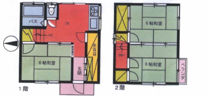 物件名の間取り図