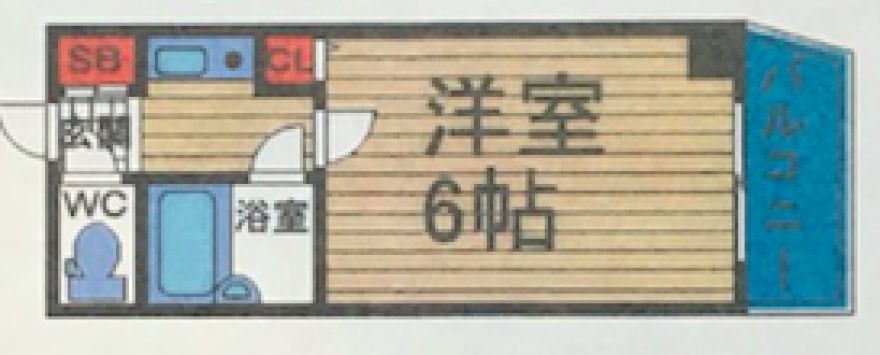 物件名の間取り図