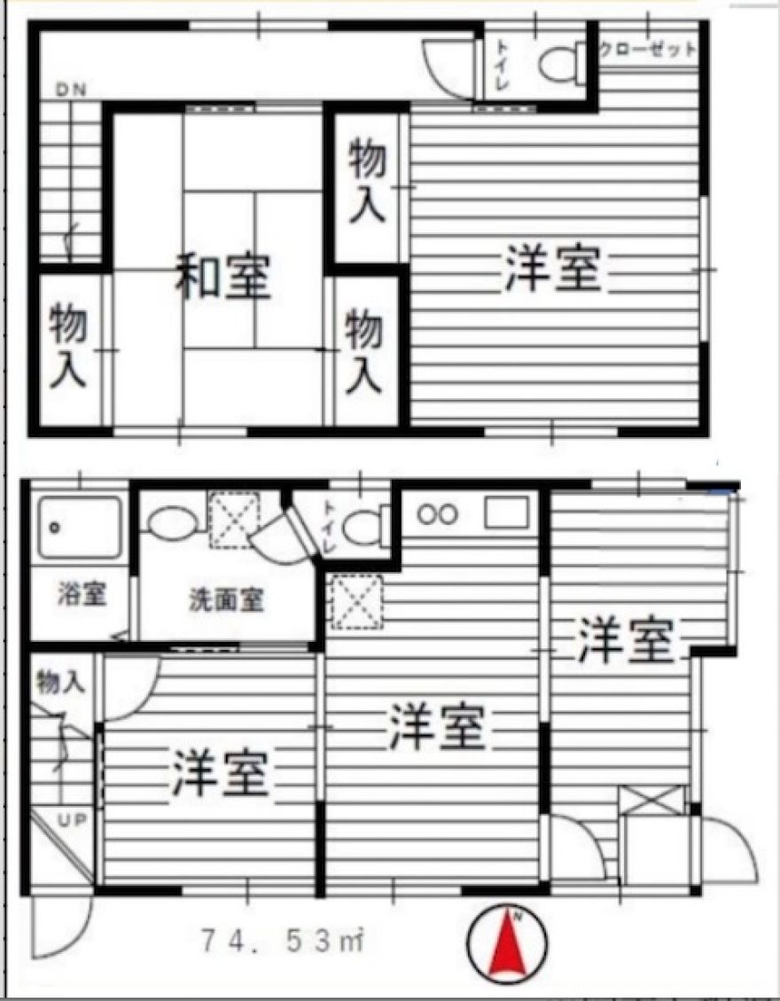 物件名の間取り図
