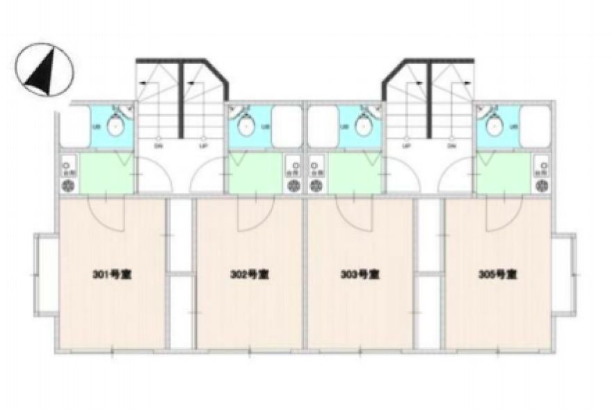 物件名の間取り図