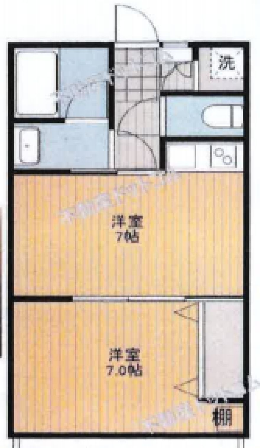 物件名の間取り図