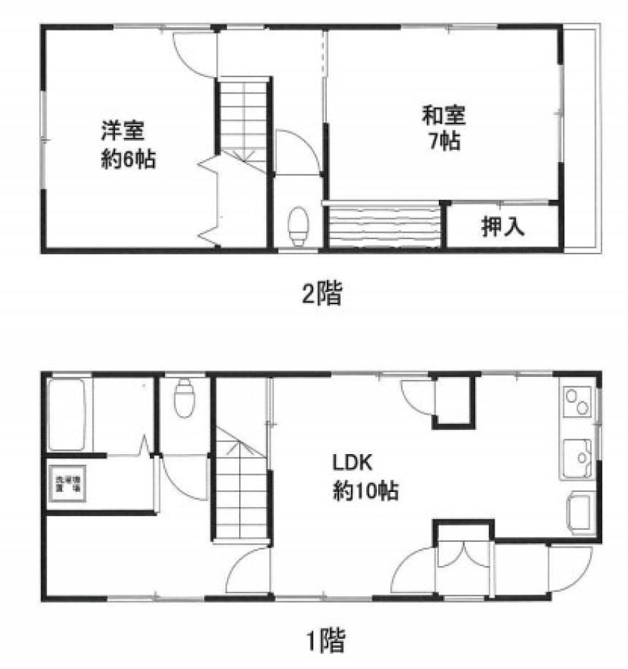 物件名の間取り図