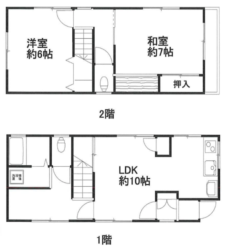 物件名の間取り図