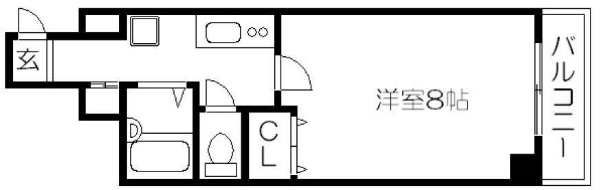 物件名の間取り図