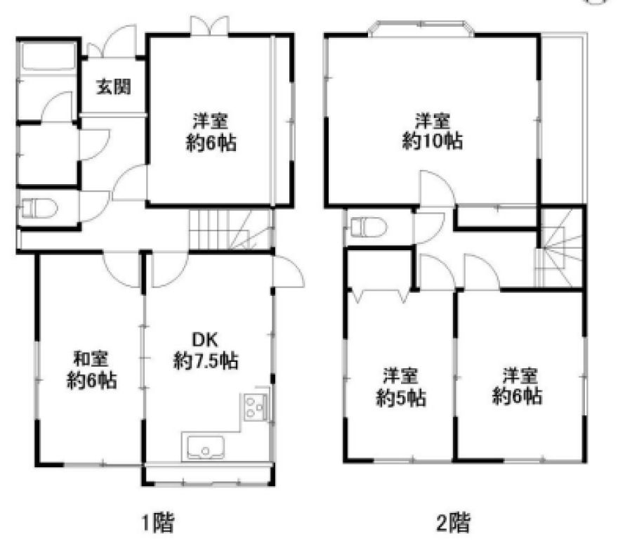 物件名の間取り図