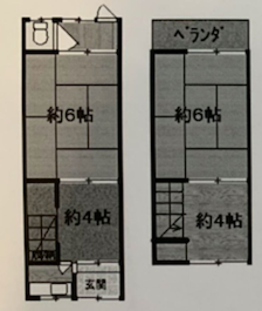 物件名の間取り図