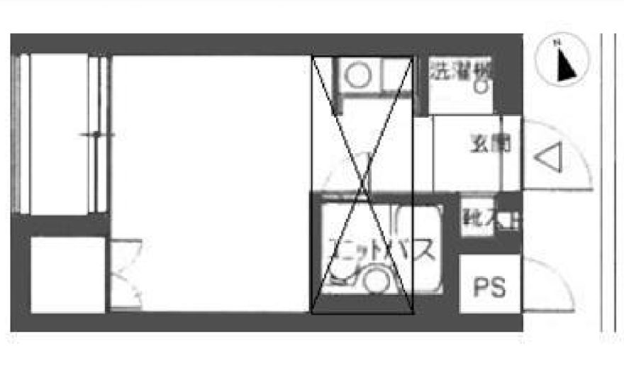 物件名の間取り図