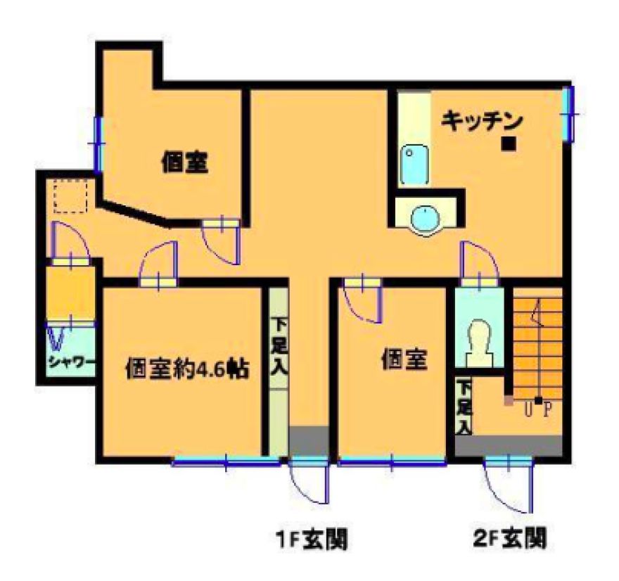 物件名の間取り図