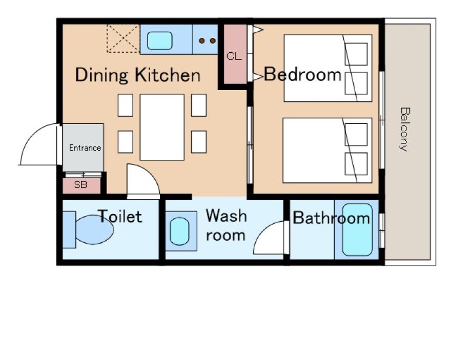 物件名の間取り図