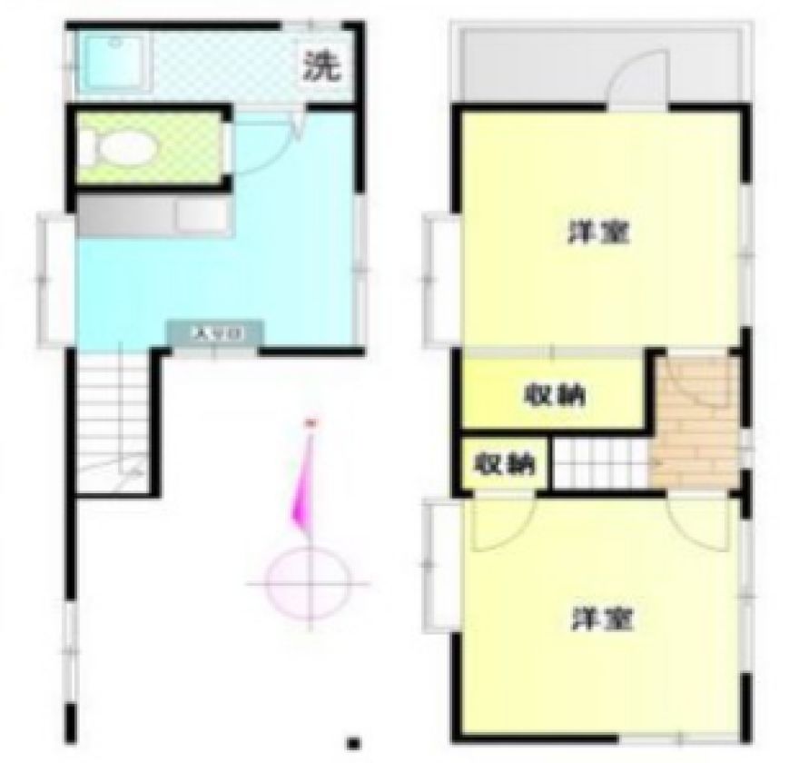 物件名の間取り図