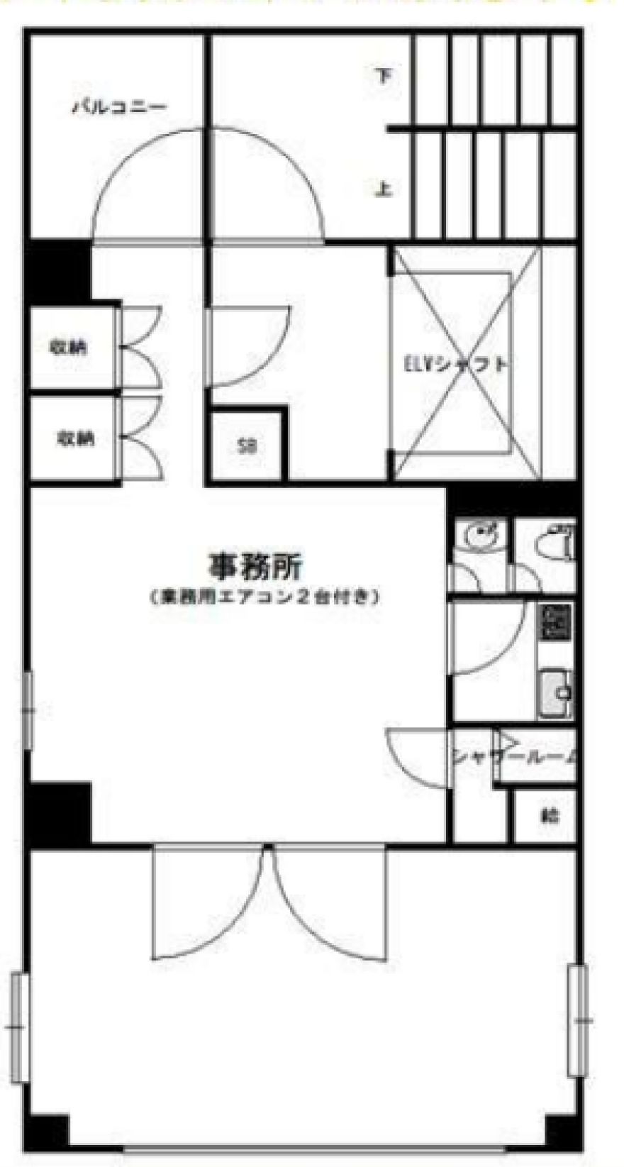 物件名の間取り図