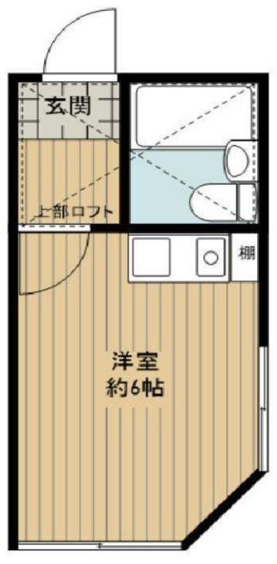 物件名の間取り図