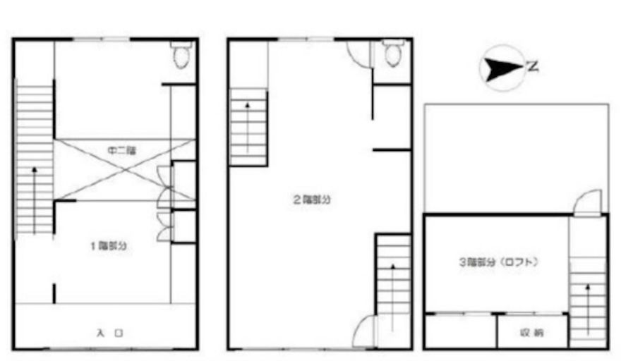 物件名の間取り図