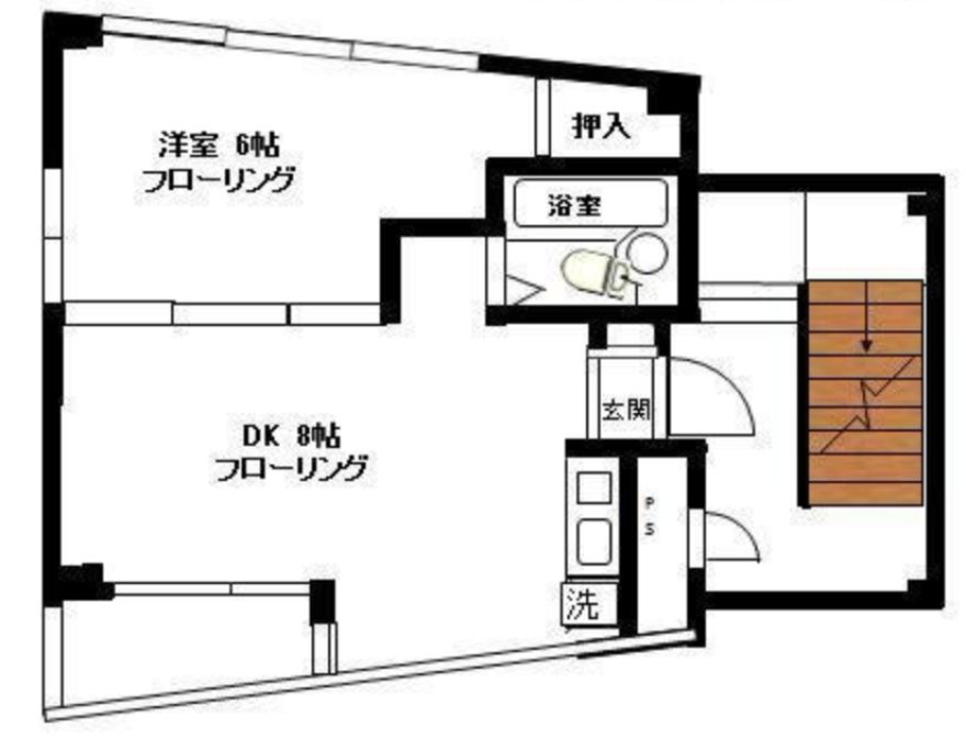 物件名の間取り図