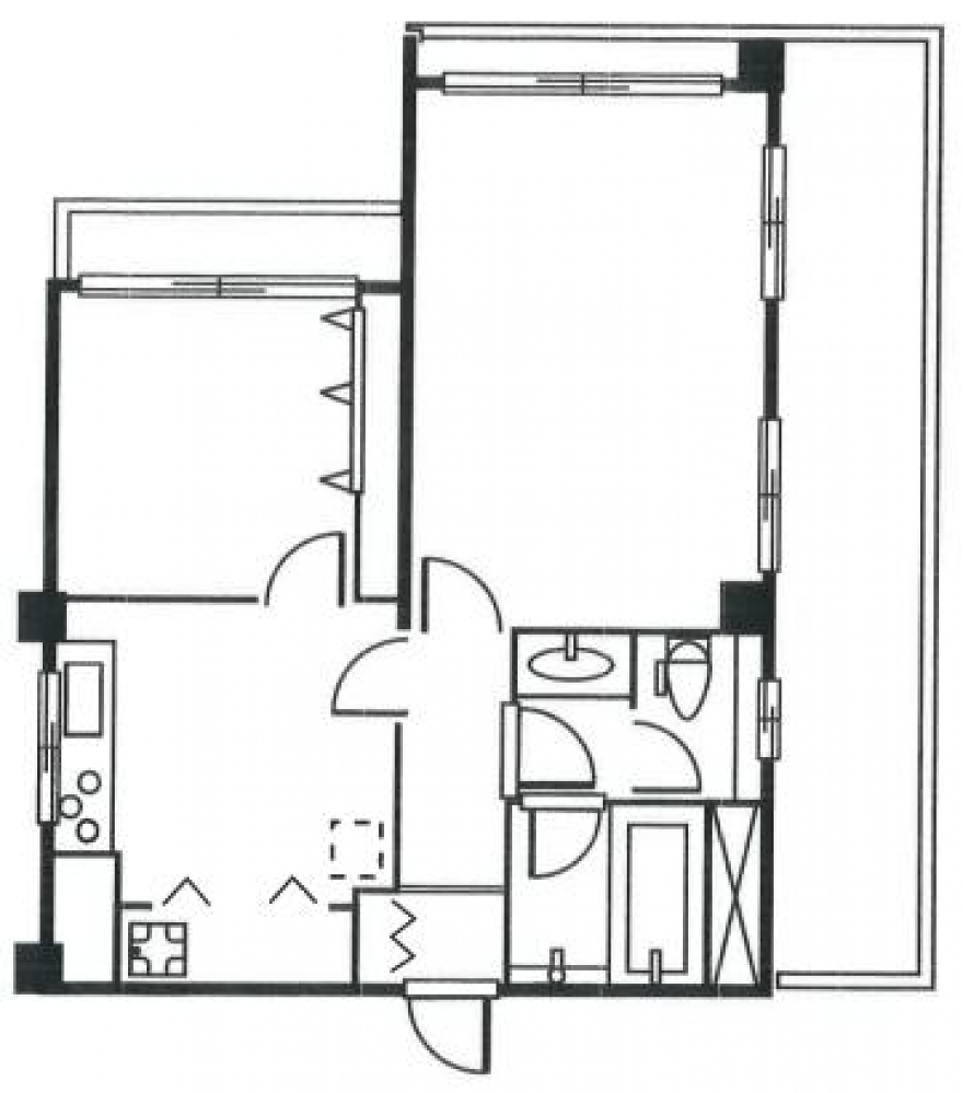 物件名の間取り図