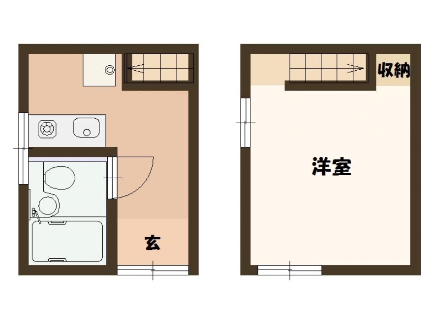 物件名の間取り図