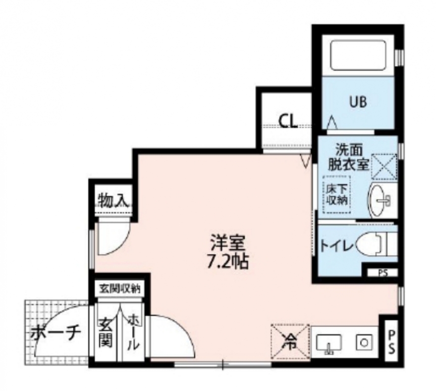物件名の間取り図