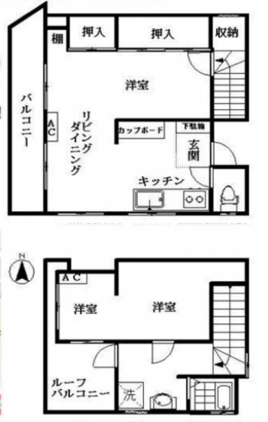 物件名の間取り図